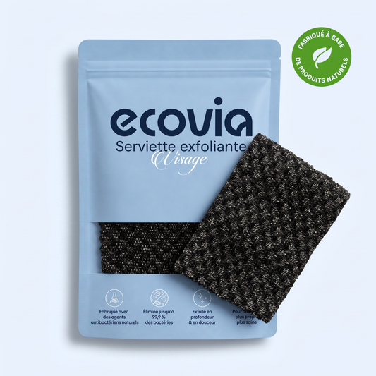 Serviette Exfoliante Visage - Ecovia